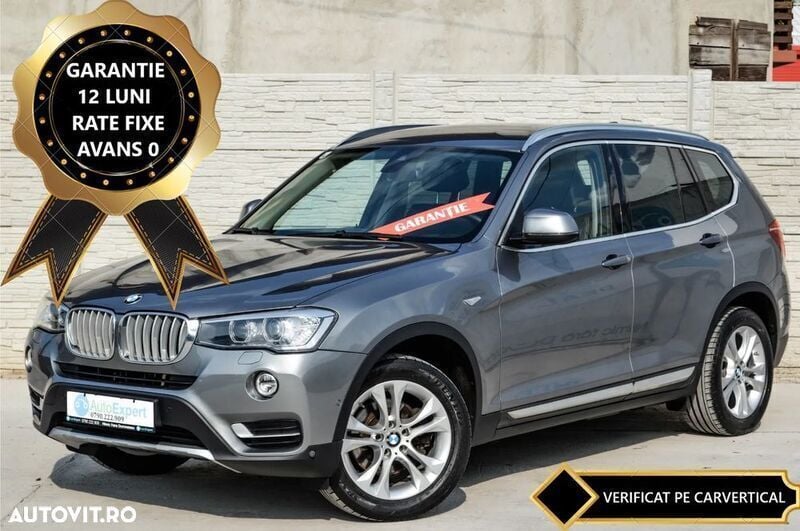 Gri Utilizat 2015 BMW X3 SUV | 16.980 EUR (Preț bun) - Imagine 1/4