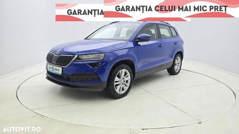 Albastru Utilizat 2021 Skoda Karoq Style SUV | 18.250 EUR (Preț bun) - Imagine 1/3