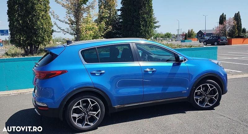 Second-hand Kia Sportage GT-Line 177 CP (130 kW) 2019 Culoarealbastru SUV