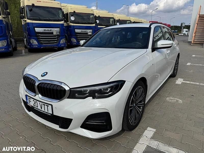 Alb Utilizat 2021 BMW 318 M Sport Break | 19.723 EUR (Preț OK) - Imagine 1/4