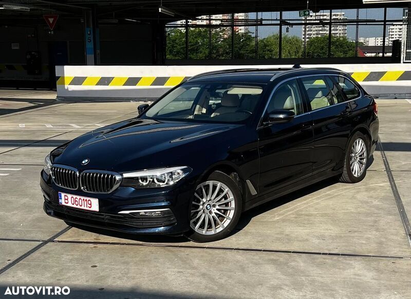 Albastru Utilizat 2019 BMW 530 Break | 19.215 EUR (Preț bun) - Imagine 1/4