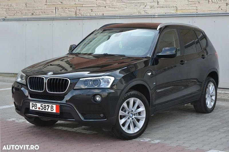 Negru Utilizat 2012 BMW X3 SUV | 11.695 EUR (Preț OK) - Imagine 1/4