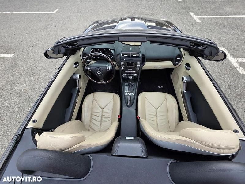 Second-hand Mercedes SLK200 Sport Edition 163 CP (119 kW) 2006 Culoarenegru Cabrio