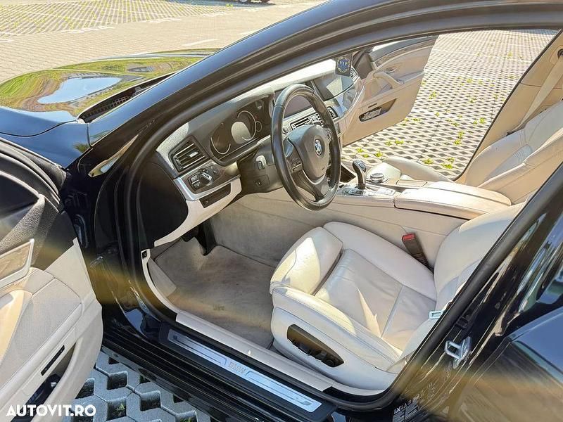Negru Utilizat 2013 BMW 535 Luxury Line Berlinǎ | 12.400 EUR (Preț OK) - Imagine 1/4