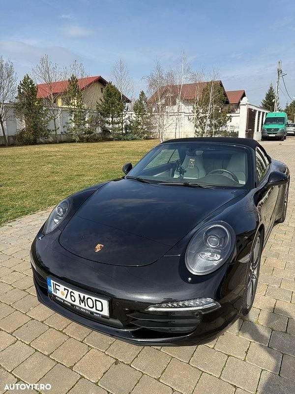 Negru Utilizat 2014 Porsche 911 Cabrio | 75.000 EUR - Imagine 1/4