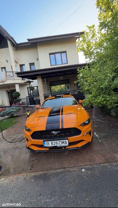 Culoareportocaliu Utilizat 2019 Ford Mustang Coupe | 33.000 EUR - Imagine 1/4