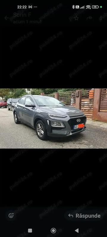 Second-hand Hyundai Kona 120 CP (88 kW) 2019 Gri SUV