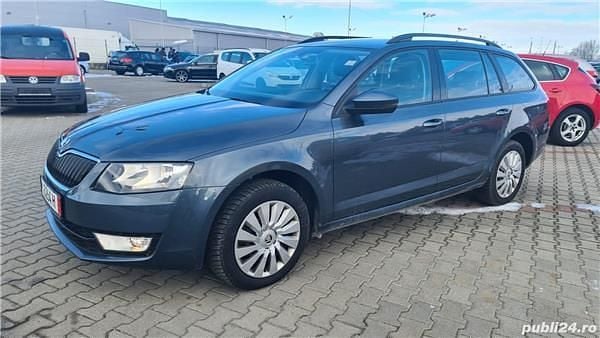 Gri Utilizat 2016 Skoda Octavia Break | 8.390 EUR (Super Preț) - Imagine 1/4