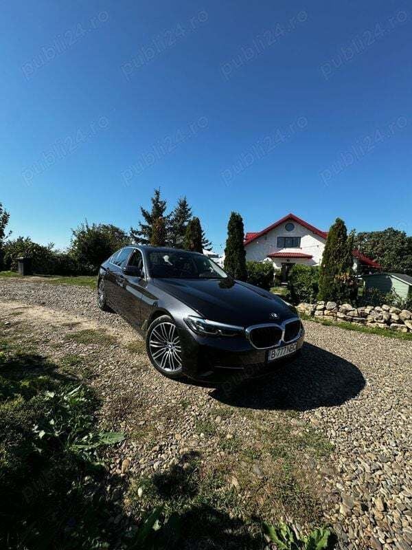 Gri Utilizat 2021 BMW 520 Berlinǎ | 33.000 EUR (Preț OK) - Imagine 1/4