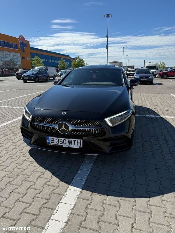 Negru Utilizat 2018 Mercedes CLS350 Coupe | 39.990 EUR (Puțin scump) - Imagine 1/4