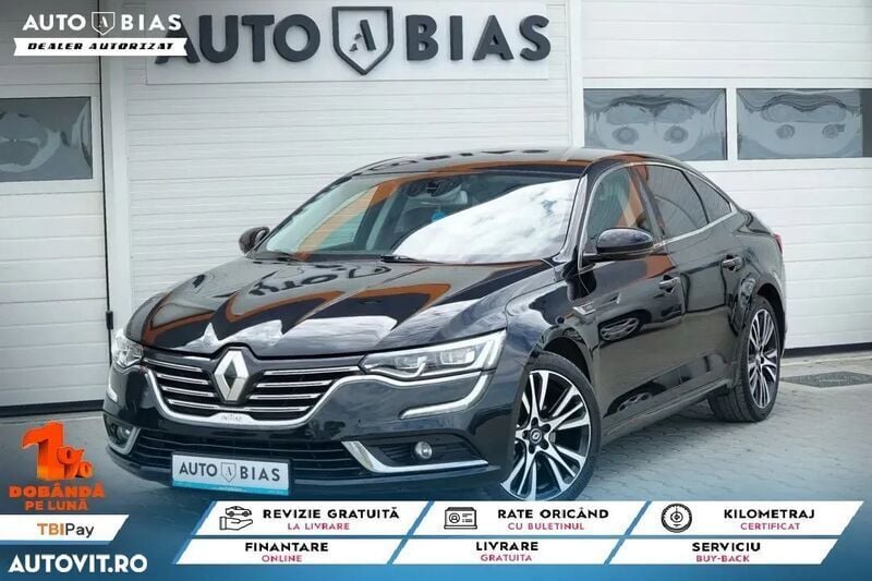 Negru Utilizat 2016 Renault Talisman Initiale Paris Berlinǎ | 17.448 EUR (Scump) - Imagine 1/4