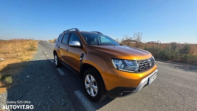 Portocaliu Utilizat 2021 Dacia Duster SUV | 14.550 EUR (Preț bun) - Imagine 1/4