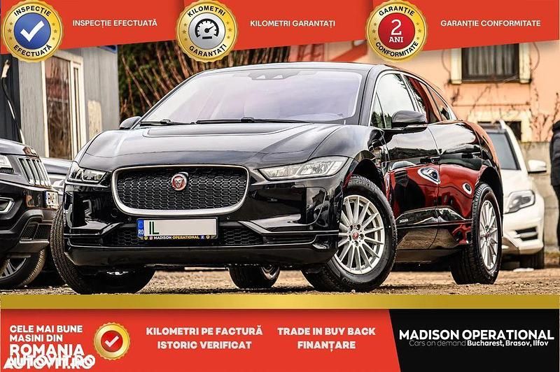 Negru Utilizat 2019 Jaguar I-Pace SUV | 24.950 EUR - Imagine 1/4