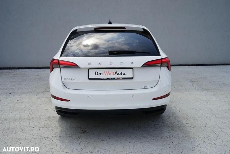 Second-hand Skoda Scala Style 115 CP (84 kW) 2020 Culoarealb Hatchback