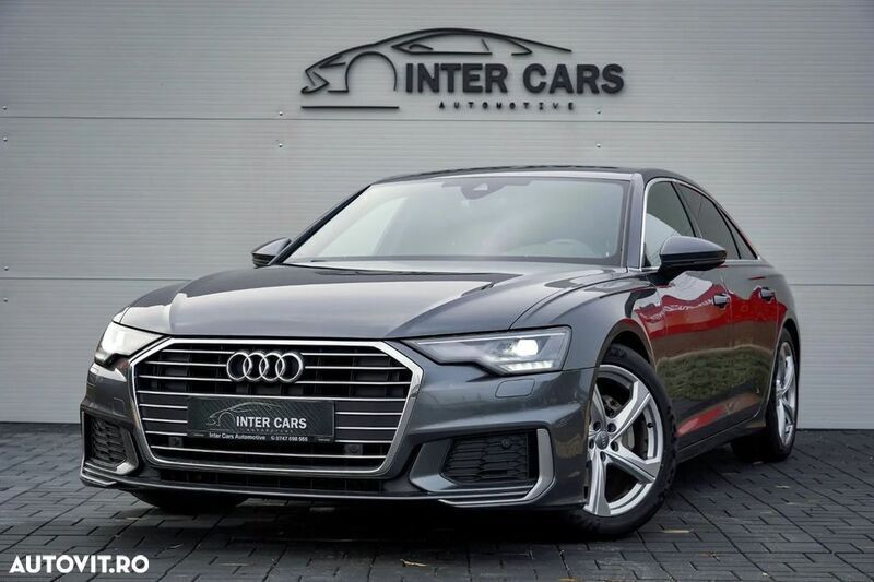 Gri Utilizat 2020 Audi A6 S-Line Break | 26.990 EUR (Preț OK) - Imagine 1/4