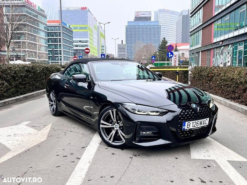 Second-hand BMW 420 M Sport 190 CP (139 kW) 2021 Culoarenegru Cabrio