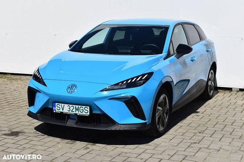 Culoarealbastru Utilizat 2024 MG MG4 EV Excite Hatchback | 32.029 EUR (Preț OK) - Imagine 1/4