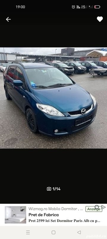 Utilizat 2007 Mazda 5 Monovolum | 1.150 EUR - Imagine 1/4