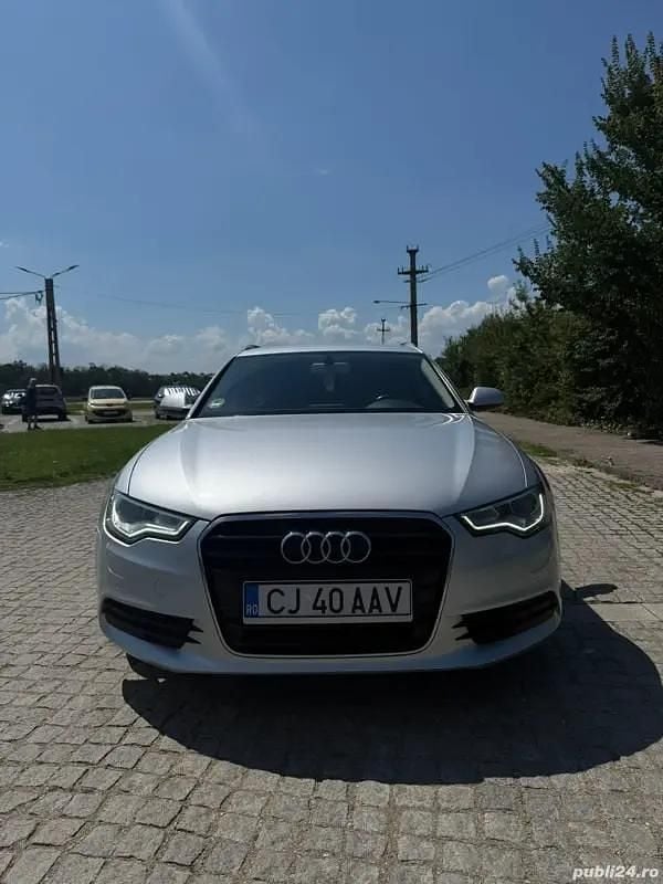 Gri Utilizat 2015 Audi A6 Break | 9.990 EUR (Preț bun) - Imagine 1/4