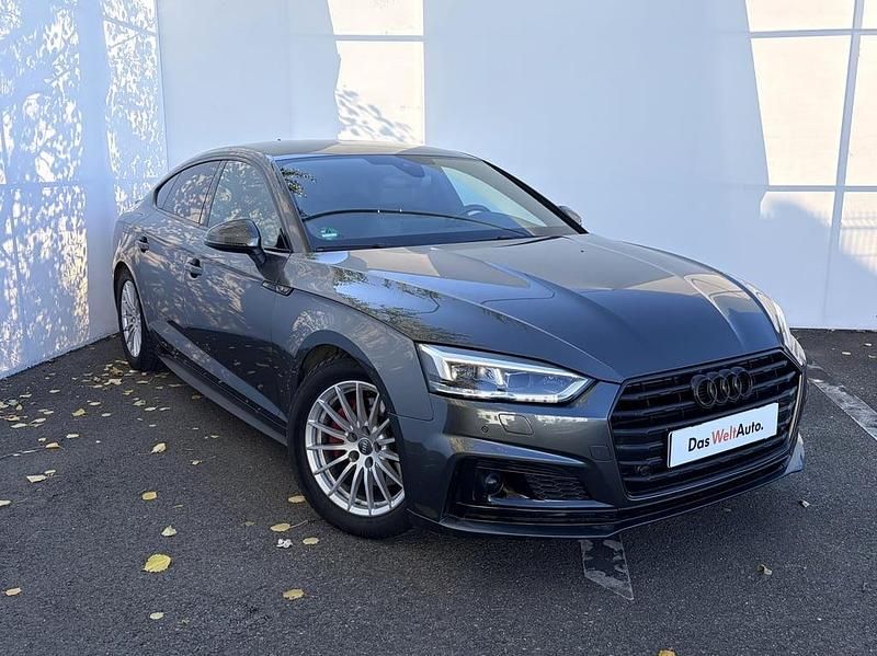 Second-hand Audi A5 Sportback Sport 190 CP (139 kW) 2017 Gri deschis  metalic Hatchback