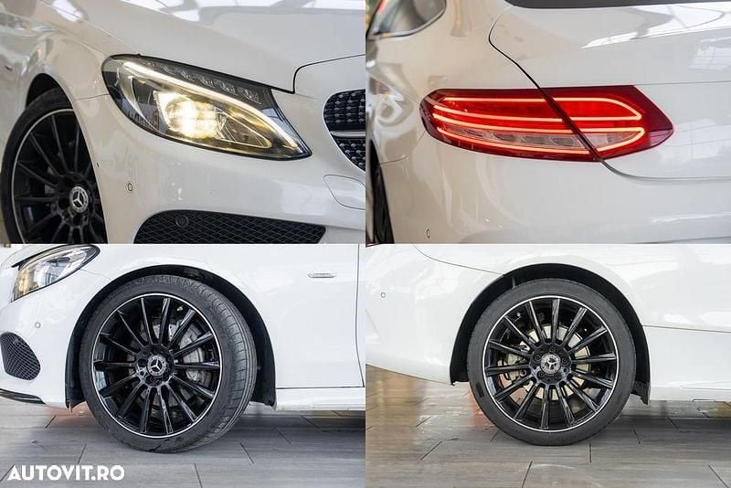 Second-hand Mercedes C220 AMG line 170 CP (125 kW) 2017 Culoarealb Berlinǎ
