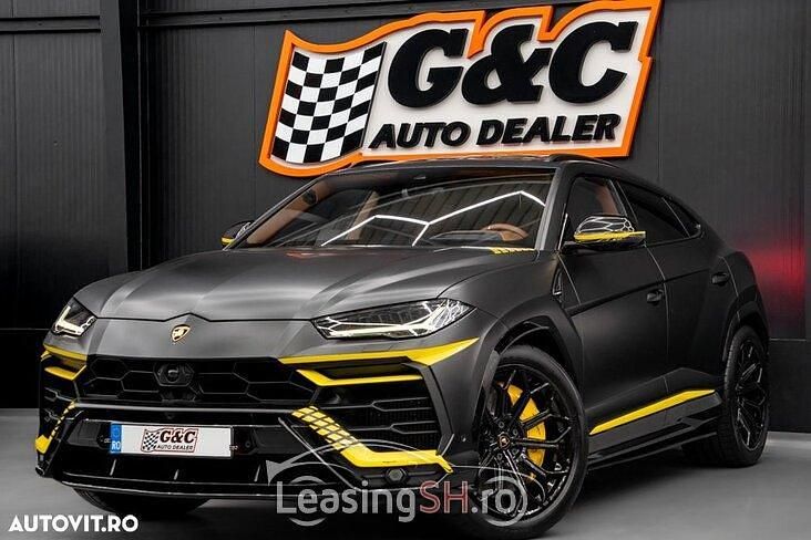Negru Utilizat 2022 Lamborghini Urus SUV | 233.899 EUR (Super Preț) - Imagine 1/4