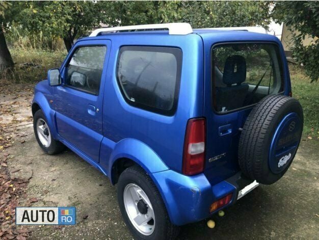 Second-hand Suzuki Jimny 82 CP (60 kW) 2003 Albastru SUV