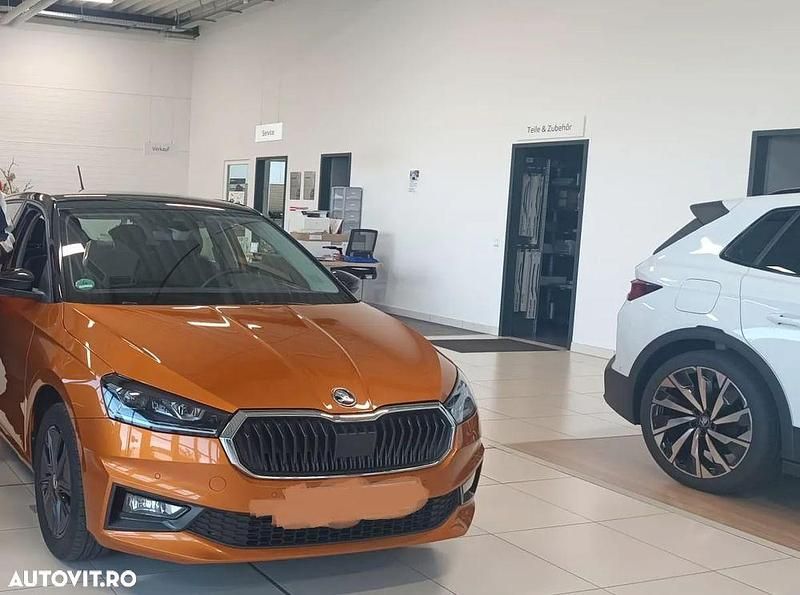 Second-hand Skoda Fabia 115 CP (84 kW) 2022 Culoareportocaliu Hatchback