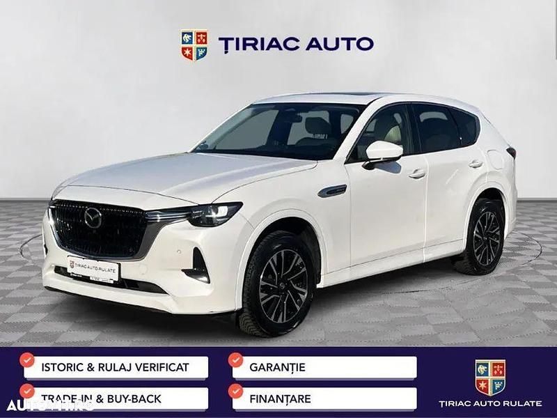 Culoarealb Utilizat 2022 Mazda CX-60 Takumi-Line SUV | 38.400 EUR - Imagine 1/4