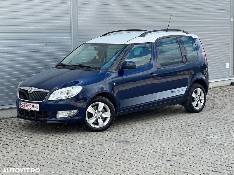 Albastru Utilizat 2015 Skoda Roomster Style Break | 4.495 EUR - Imagine 1/4