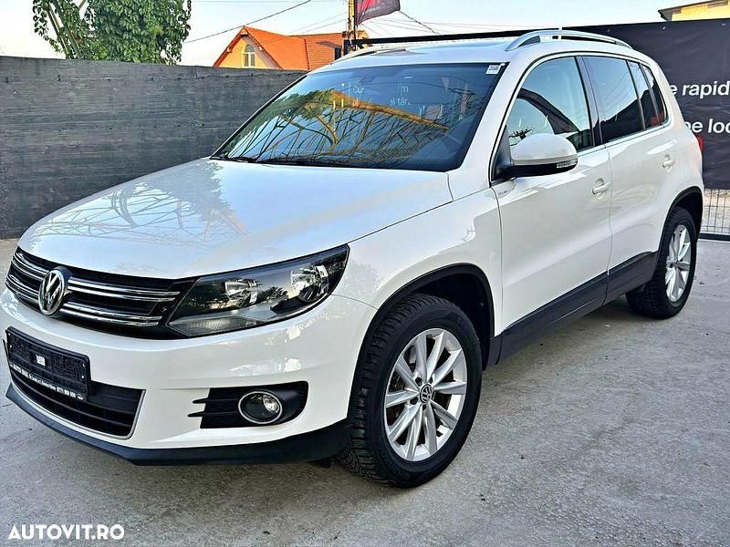 Culoarealb Utilizat 2013 VW Tiguan Sportline SUV | 10.750 EUR (Preț OK) - Imagine 1/4