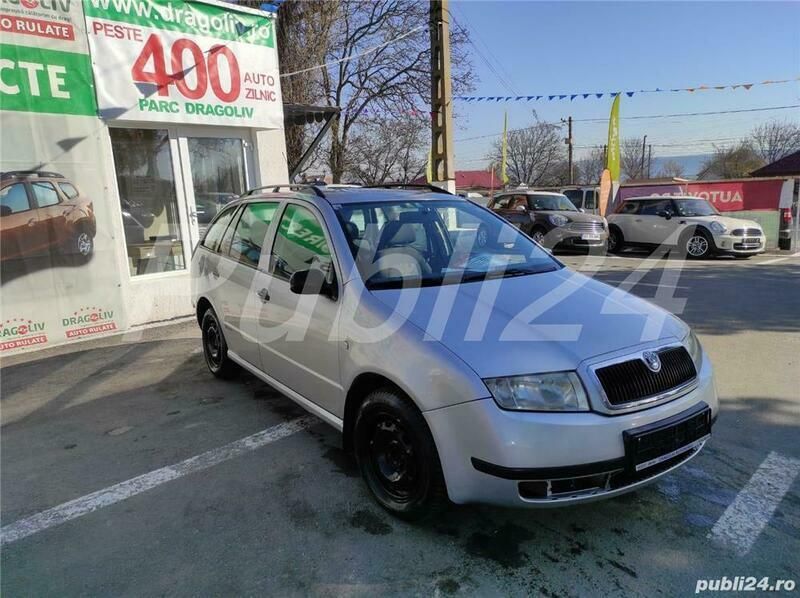 Second-hand Skoda Fabia 64 CP (47 kW) 2003 Argintiu Hatchback
