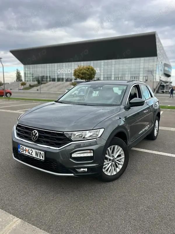 Gri Utilizat 2021 VW T-Roc SUV | 22.499 EUR - Imagine 1/4