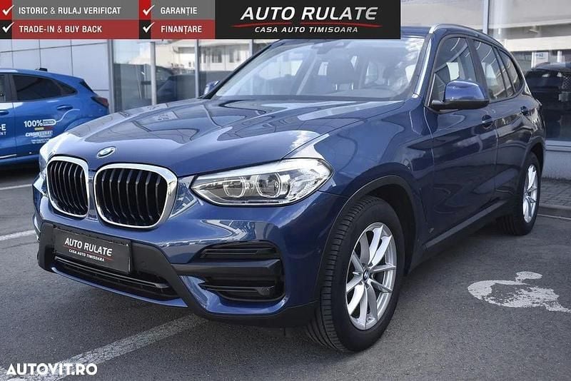 Culoarealbastru Utilizat 2021 BMW X3 Advantage SUV | 27.899 EUR (Super Preț) - Imagine 1/4
