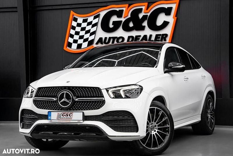 Culoarealb Utilizat 2021 Mercedes GLE400 AMG line Coupe | 61.900 EUR - Imagine 1/4