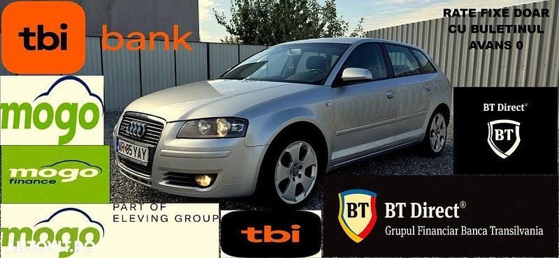 Culoareargint Utilizat 2007 Audi A3 Sportback Ambition Hatchback | 4.690 EUR (Puțin scump) - Imagine 1/4