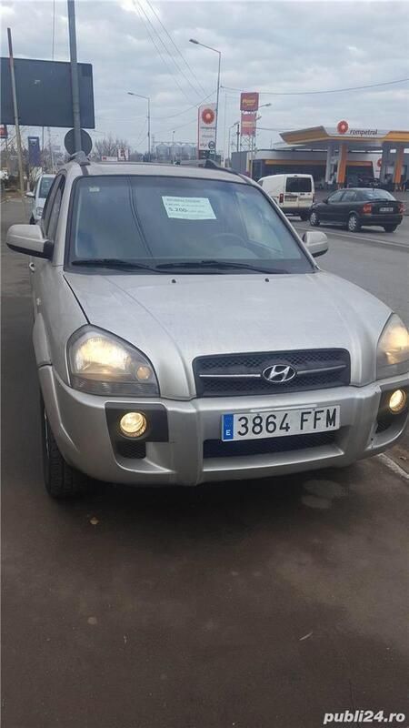 Second-hand Hyundai Tucson 140 CP (102 kW) 2006 Galben SUV