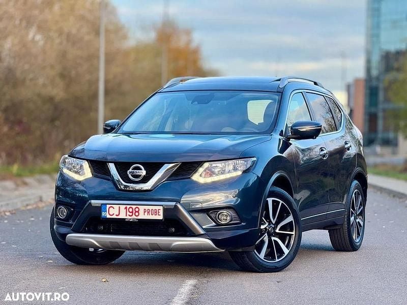 Culoarealbastru Utilizat 2015 Nissan X-Trail Tekna SUV | 11.999 EUR (Preț OK) - Imagine 1/4