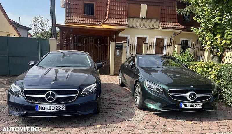 Culoarealbastru Utilizat 2018 Mercedes E220 Avantgarde Coupe | 24.990 EUR - Imagine 1/4