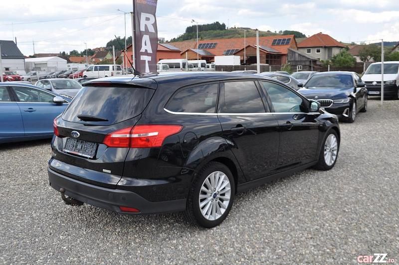 Second-hand Ford Focus Titanium 125 CP (91 kW) 2015 Negru Berlinǎ