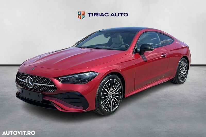 Rosu Nouă 2025 Mercedes CLE300 Coupe | 83.886 EUR - Imagine 1/4