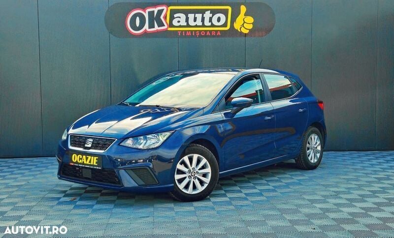 Albastru Utilizat 2019 Seat Ibiza Hatchback | 9.500 EUR (Scump) - Imagine 1/4