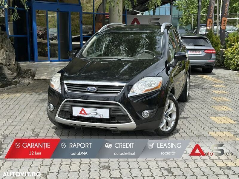 Negru Utilizat 2011 Ford Kuga Trend SUV | 7.450 EUR (Puțin scump) - Imagine 1/4