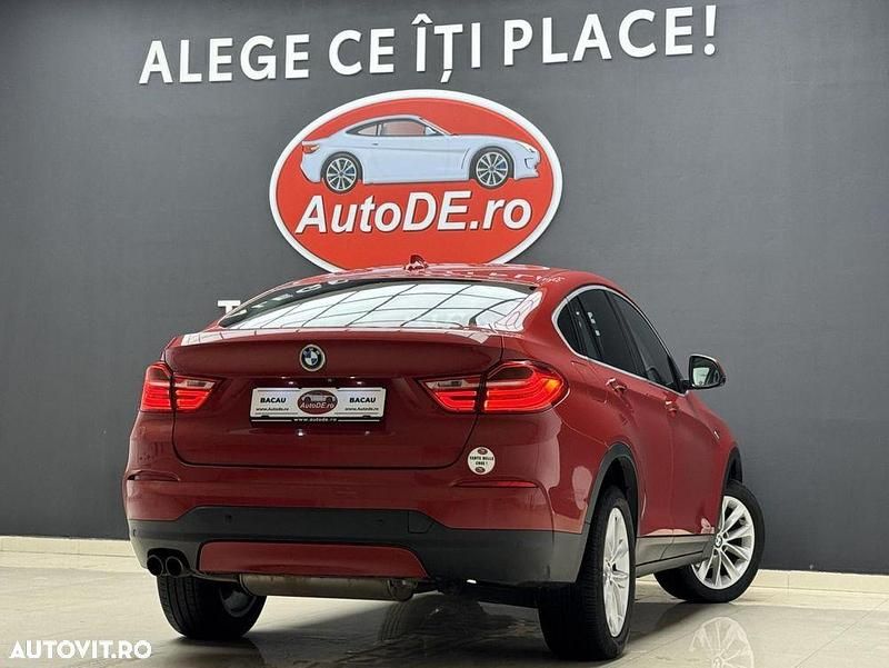Second-hand BMW X4 Comfort Edition 258 CP (189 kW) 2015 Culoarerosu SUV
