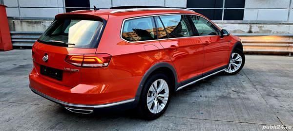 Second-hand VW Passat Alltrack 150 CP (110 kW) 2017 Portocaliu Break