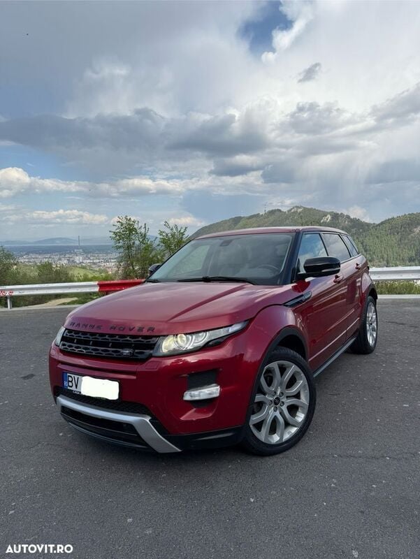 Rosu Utilizat 2013 Land Rover Range Rover evoque SUV | 11.750 EUR (Preț bun) - Imagine 1/4