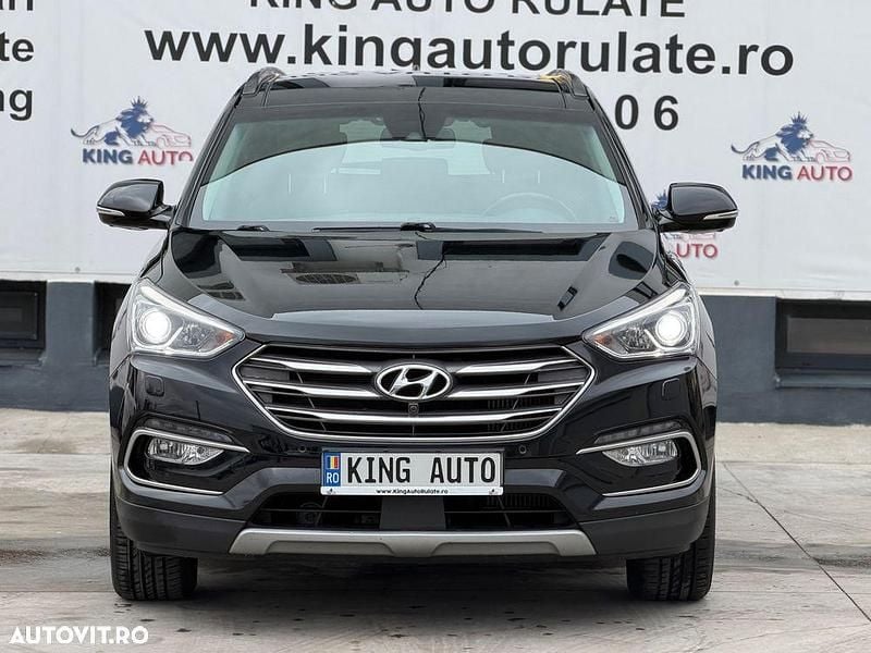 Culoarenegru Utilizat 2016 Hyundai Santa Fe Premium SUV | 16.450 EUR (Preț bun) - Imagine 1/4