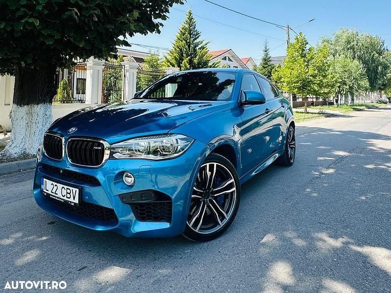 Culoarealbastru Utilizat 2015 BMW X6 M SUV | 37.500 EUR - Imagine 1/4