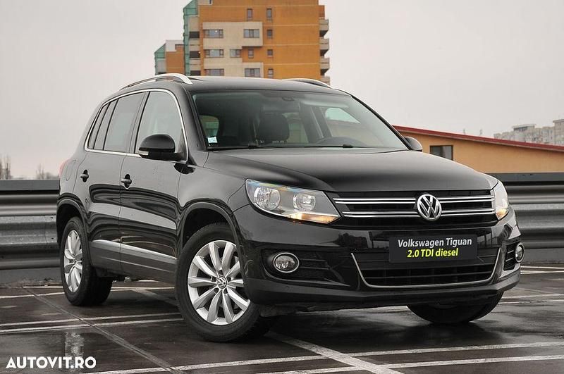 Second-hand VW Tiguan 140 CP (102 kW) 2014 Culoarenegru SUV