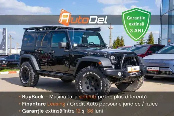 Negru Utilizat 2018 Jeep Wrangler SUV | 44.499 EUR (Scump) - Imagine 1/4